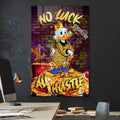 No Luck All Hustle Cam Tablo