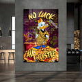 No Luck All Hustle Cam Tablo