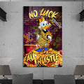 No Luck All Hustle Cam Tablo
