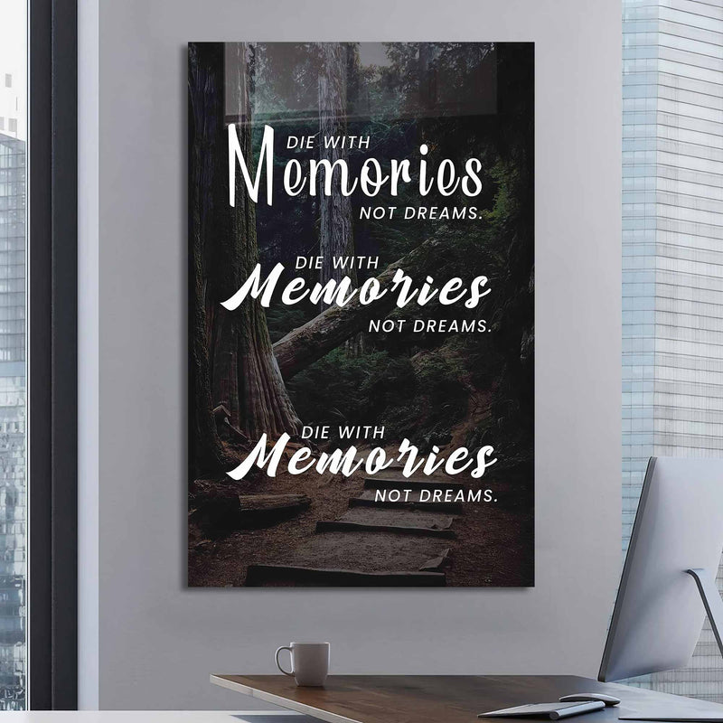 Die With Memories Cam Tablo – Cam Tablo