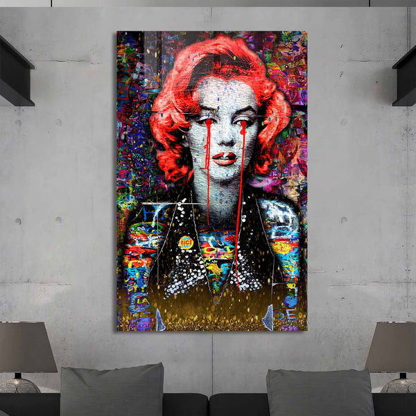 Marilyn Monroe Cam Tablo