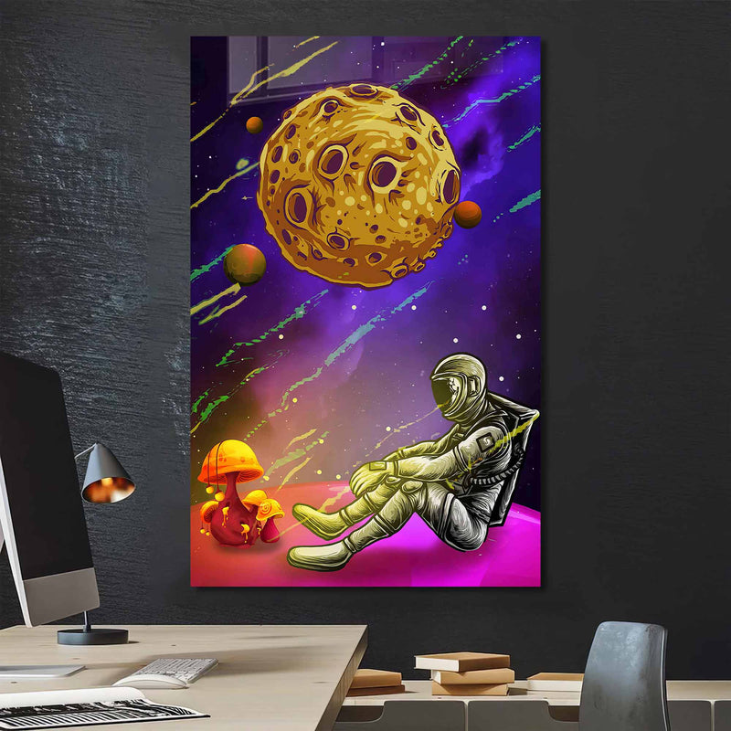 Astronot Cam Tablo – Cam Tablo