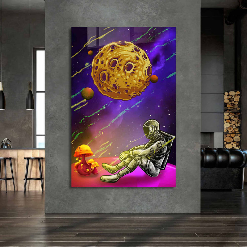 Astronot Cam Tablo – Cam Tablo
