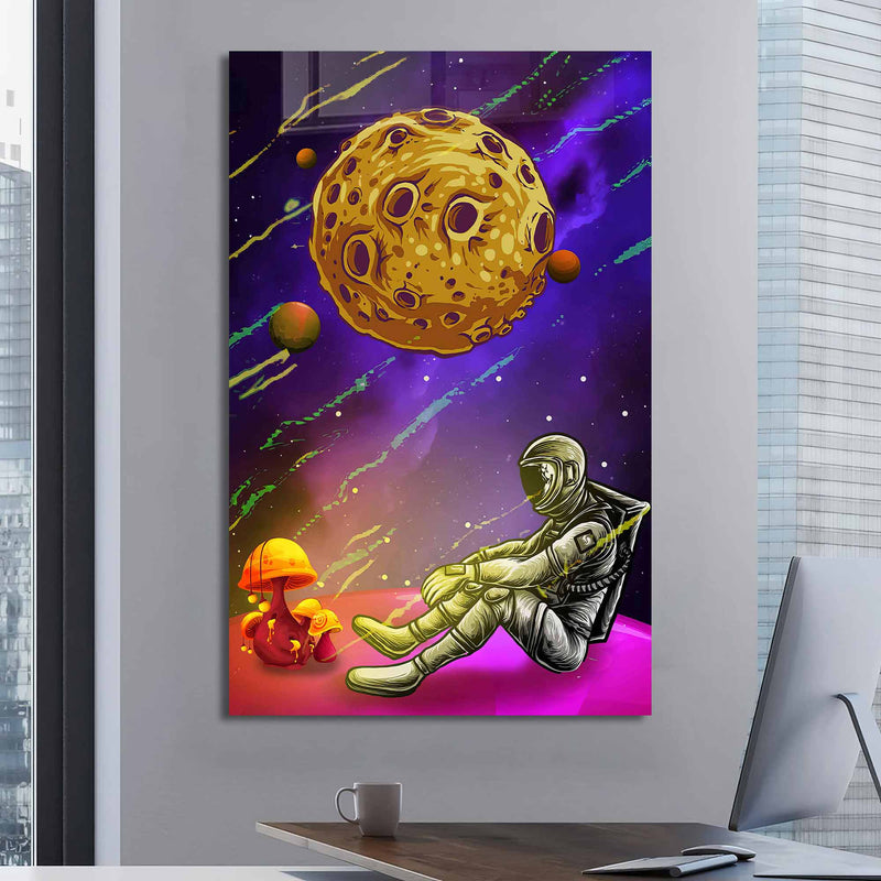 Astronot Cam Tablo – Cam Tablo