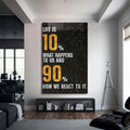 Life Is 10% Cam Tablo