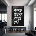 Hard Work Pays Off Cam Tablo