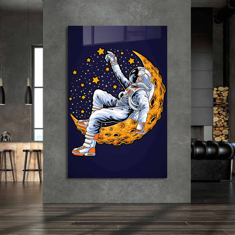 Astronot Cam Tablo – Cam Tablo