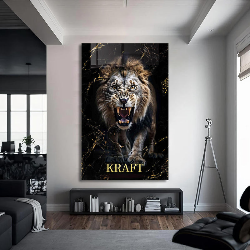 Aslan Cam Tablo – Cam Tablo