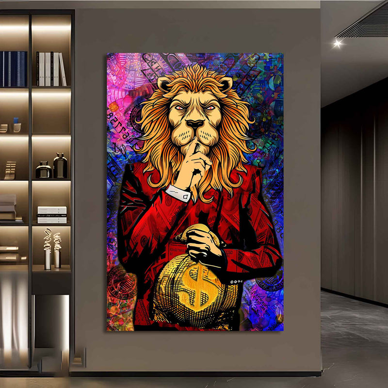 Aslan Cam Tablo – Cam Tablo