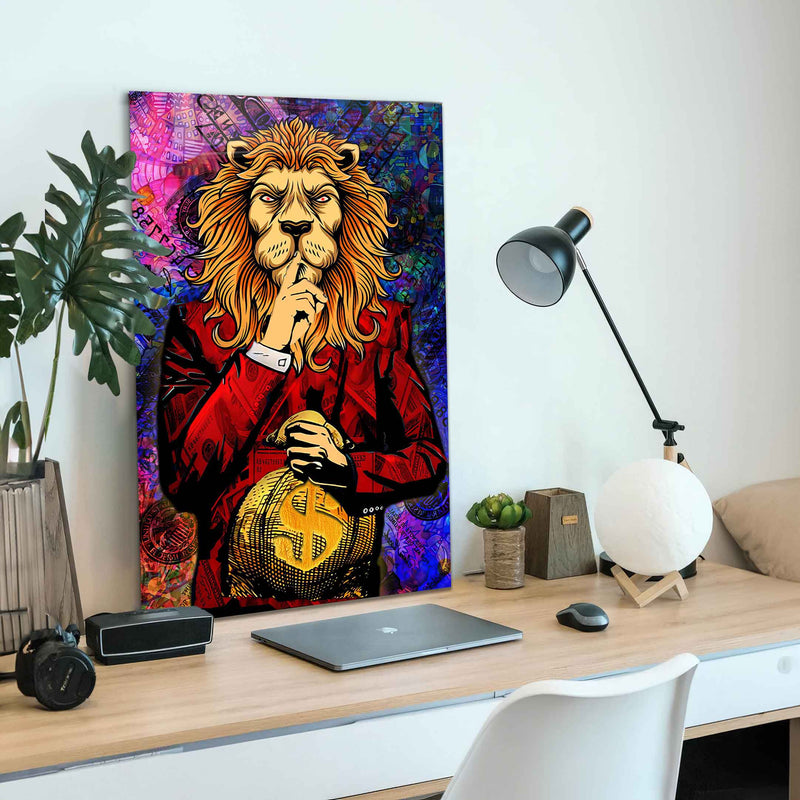 Aslan Cam Tablo – Cam Tablo
