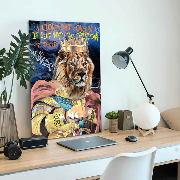 A Lion Don't Concern Cam Tablo