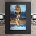 Aslan Cam Tablo – Cam Tablo