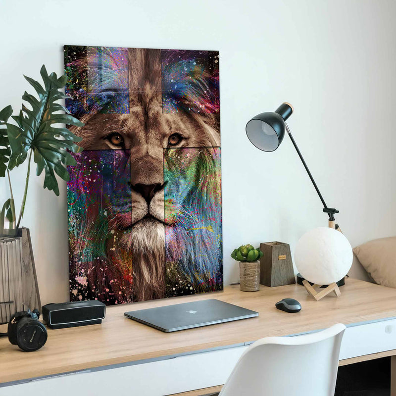 Aslan Cam Tablo – Cam Tablo