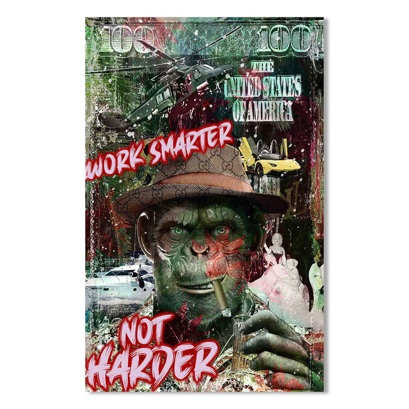Work Smarter Not Harder Cam Tablo