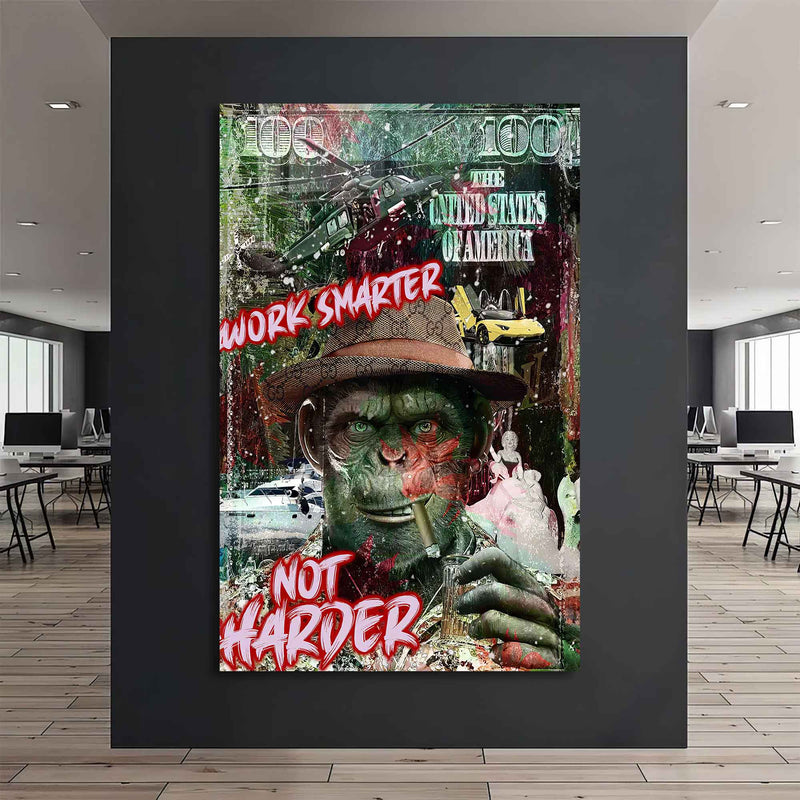 Work Smarter Not Harder Cam Tablo