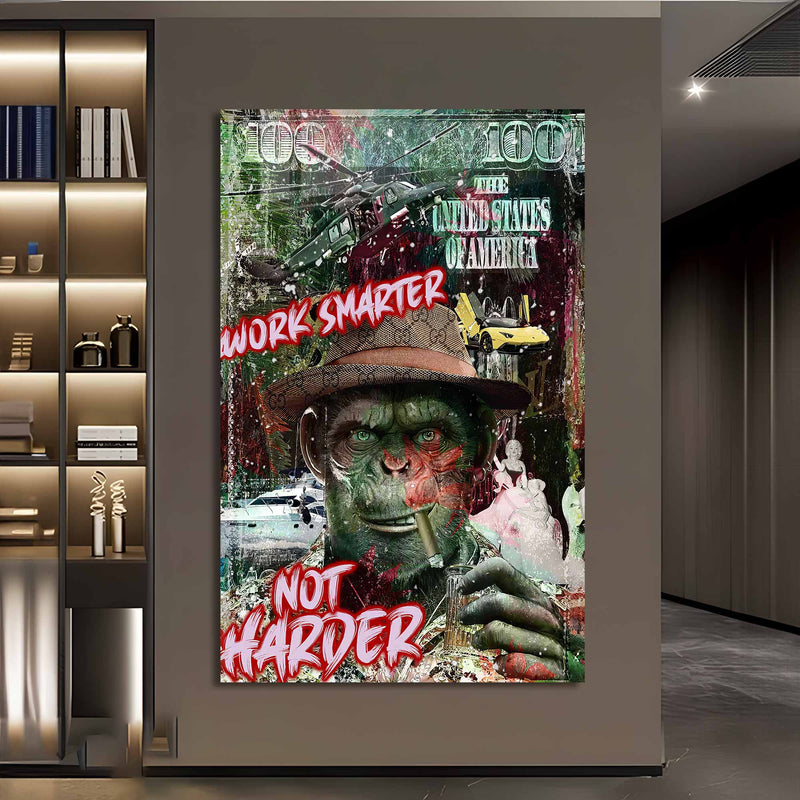 Work Smarter Not Harder Cam Tablo