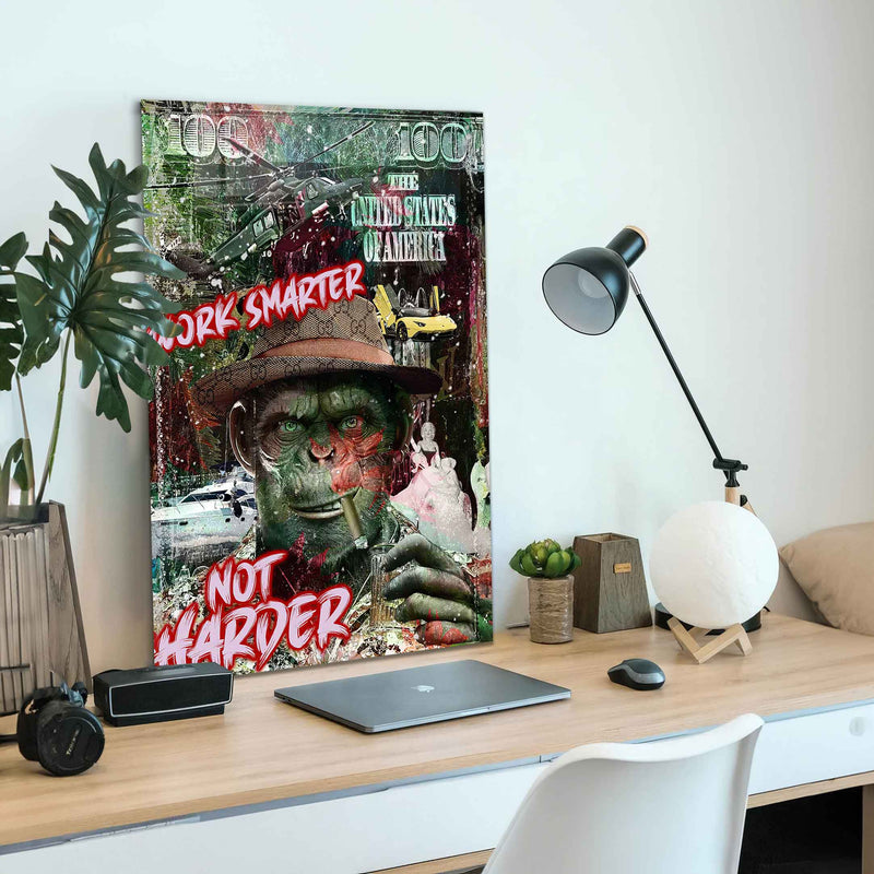 Work Smarter Not Harder Cam Tablo