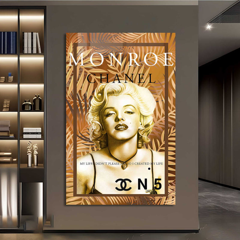 Marilyn Monroe Cam Tablo