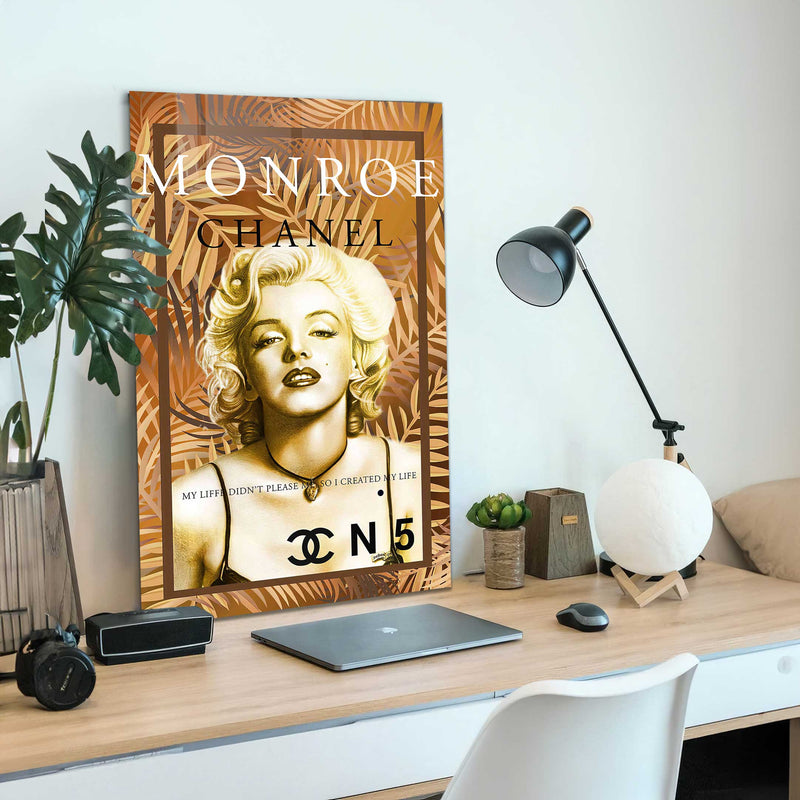 Marilyn Monroe Cam Tablo