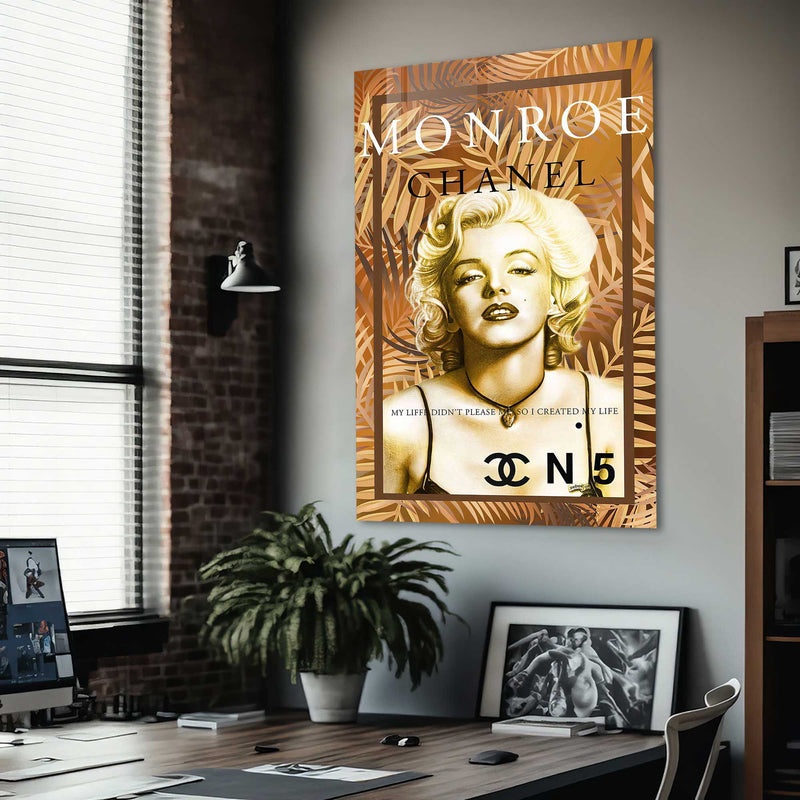Marilyn Monroe Cam Tablo