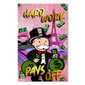 Hard Work Pays Off Cam Tablo