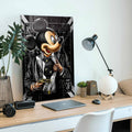 Silahlı Mickey Mouse Cam Tablo