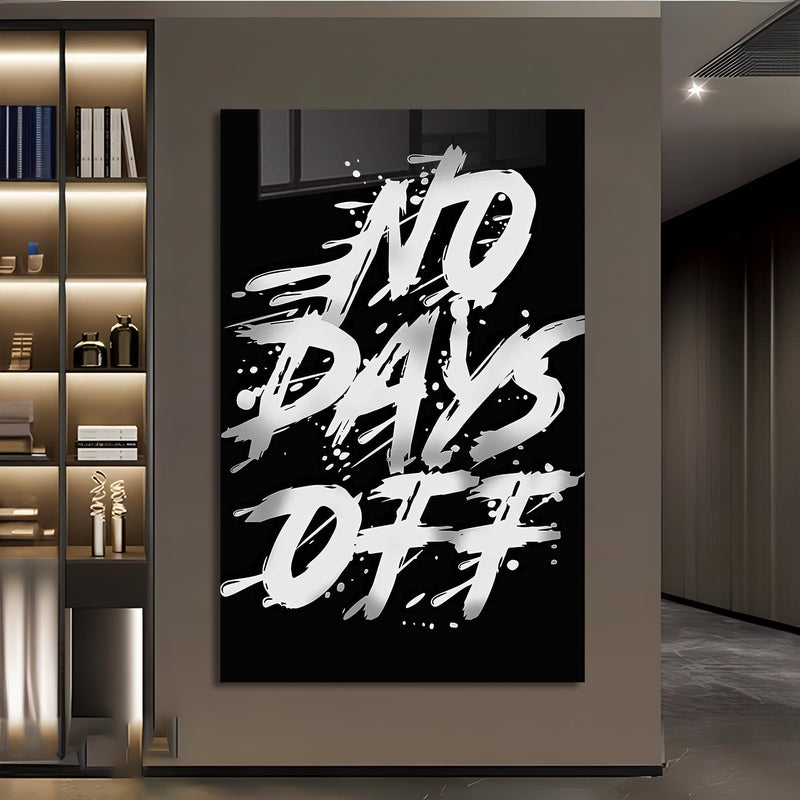 No Days Off Cam Tablo