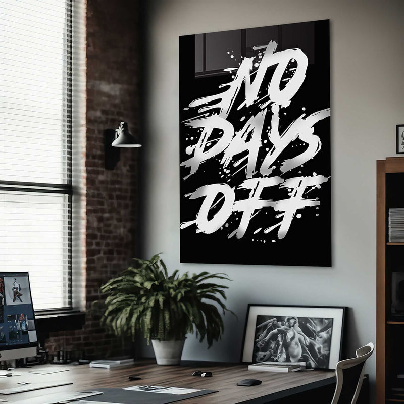 No Days Off Cam Tablo