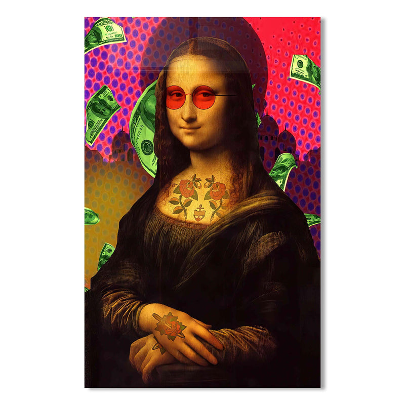 Mona Lisa Cam Tablo