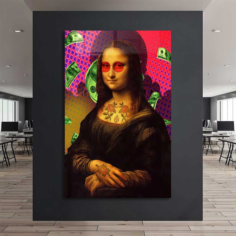 Mona Lisa Cam Tablo