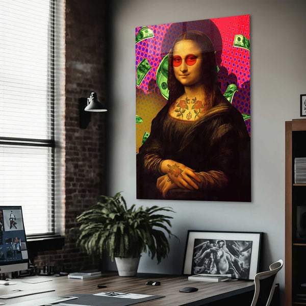 Mona Lisa Cam Tablo