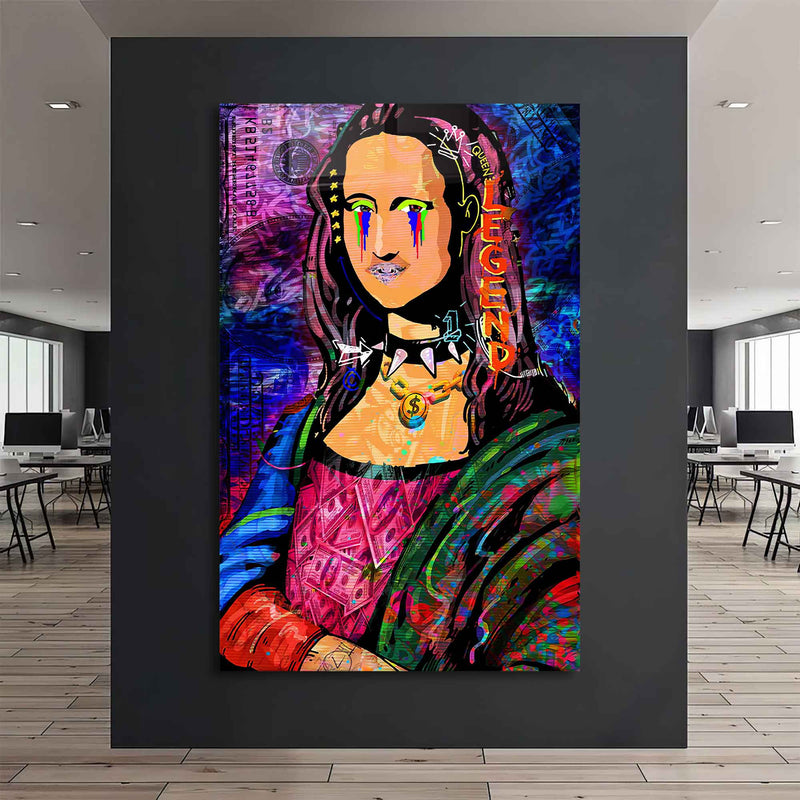 Mona Lisa Cam Tablo