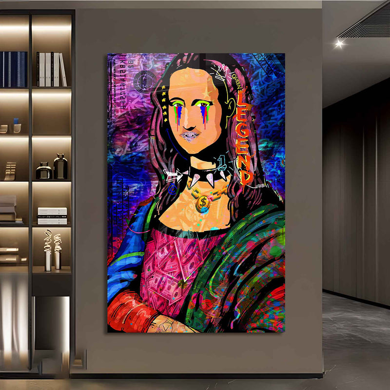 Mona Lisa Cam Tablo