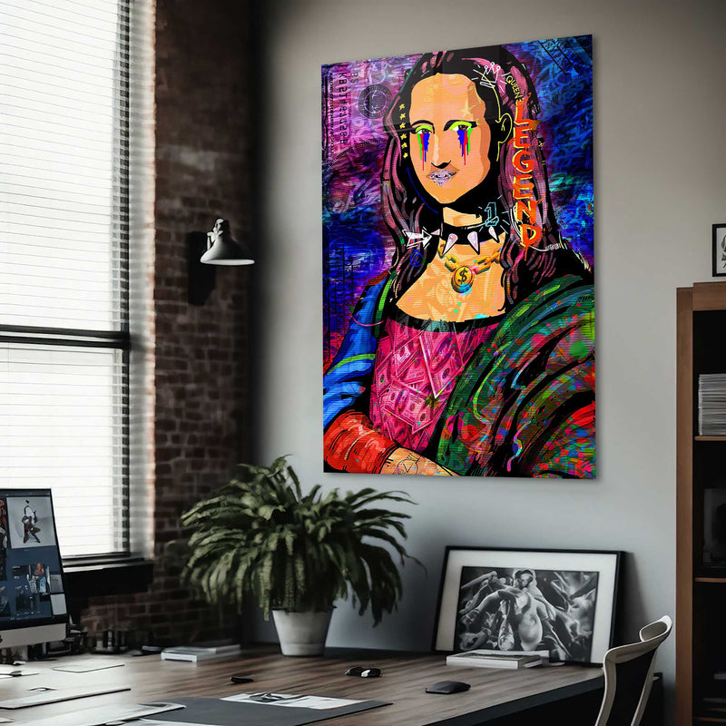 Mona Lisa Cam Tablo