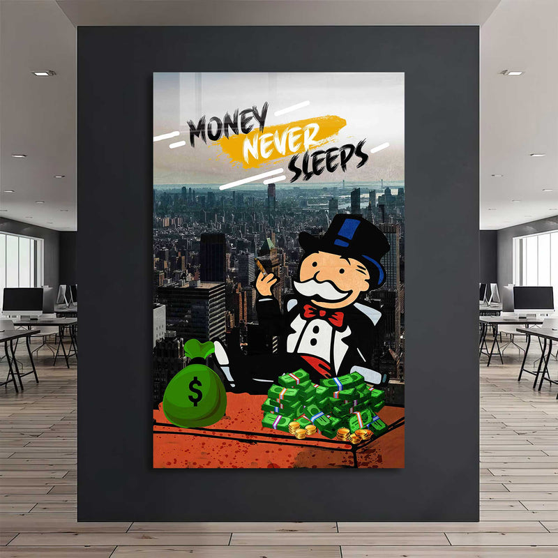 Money Never Sleeps Cam Tablo