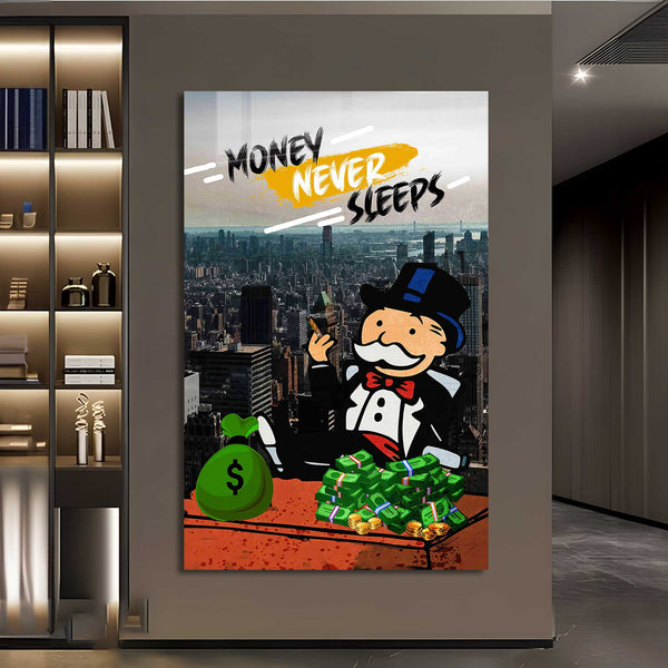 Money Never Sleeps Cam Tablo