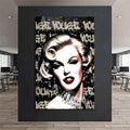 Marilyn Monroe Cam Tablo