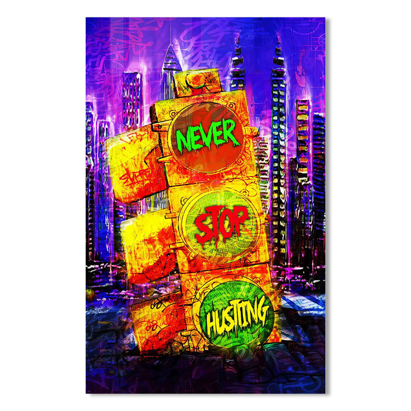 Never Stop Husting Cam Tablo