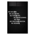 No Excuses Cam Tablo