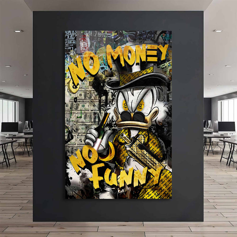No Money No Funny Cam Tablo