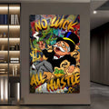 No Luck All Hustle Cam Tablo