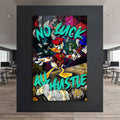 No Luck All Hustle Cam Tablo