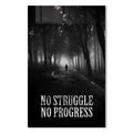 No Struggle No Progress Cam Tablo