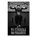 No Struggle No Progress Cam Tablo