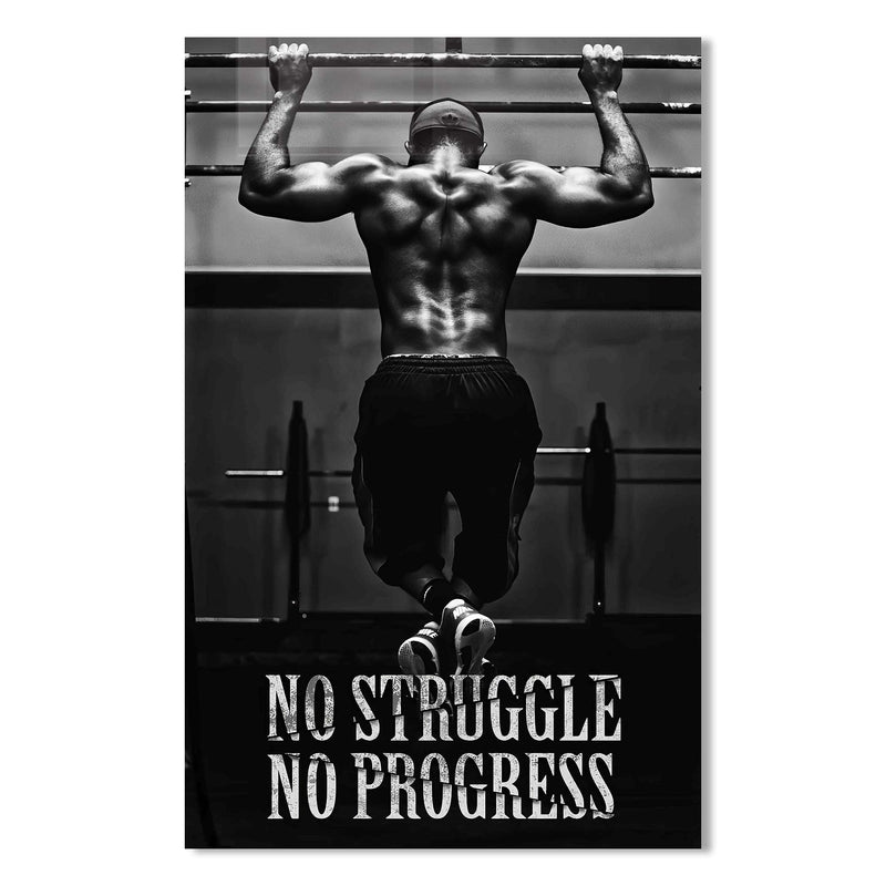 No Struggle No Progress Cam Tablo