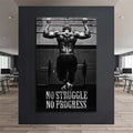 No Struggle No Progress Cam Tablo