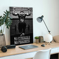 No Struggle No Progress Cam Tablo