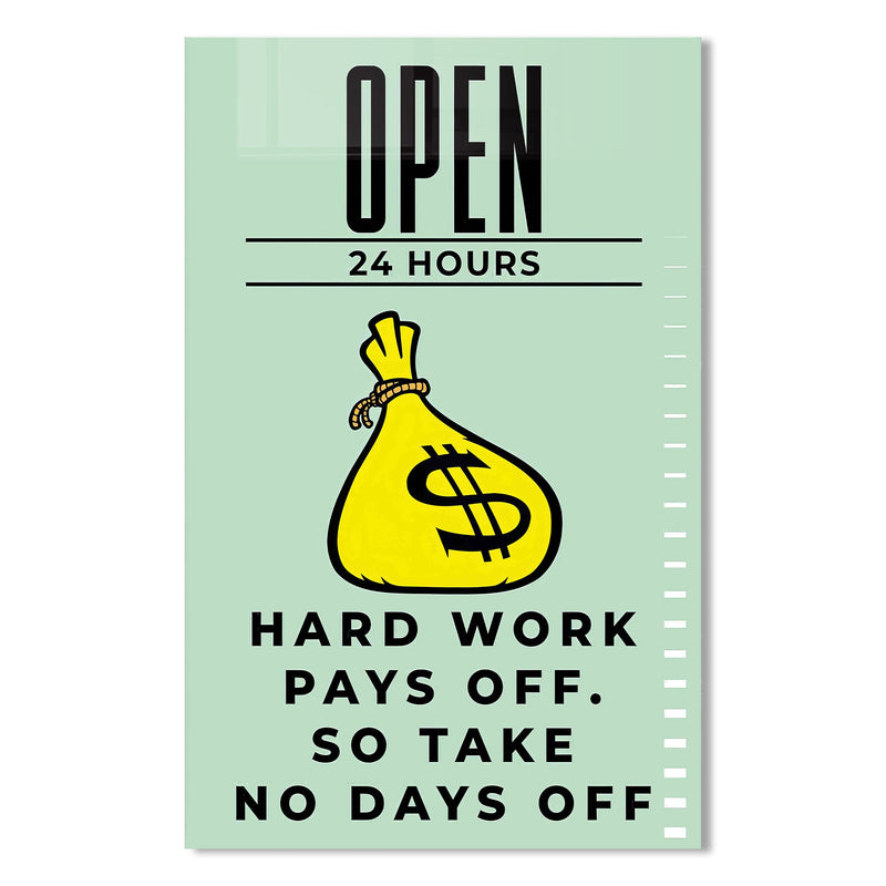 Hard Work Cam Tablo