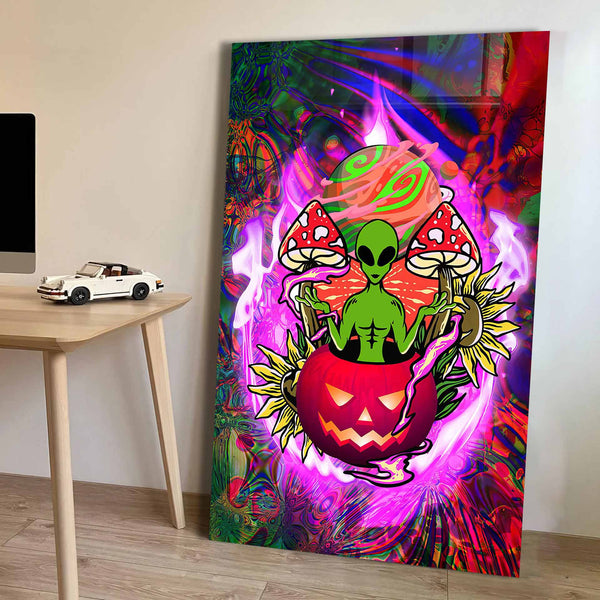 Uzaylı Cam Tablo