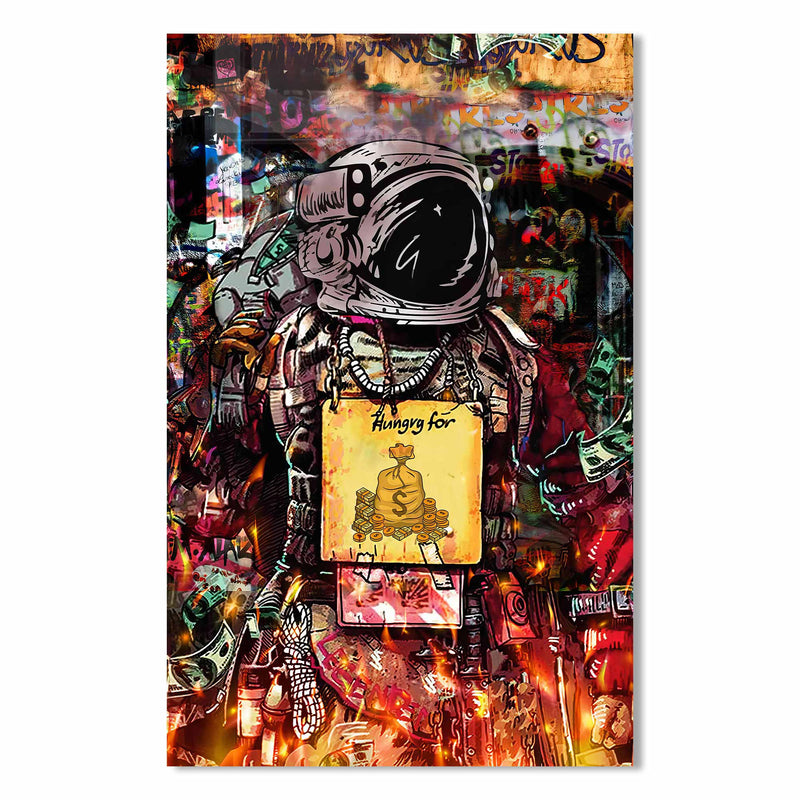 Astronot Cam Tablo – Cam Tablo